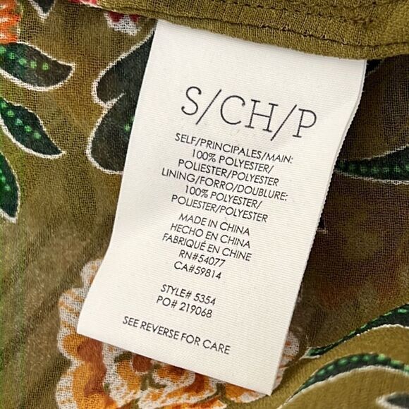 CABI Penelope Blouse Sz S #5354 NWOT - Picture 4 of 4